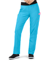 Style # UA599C: TURBLButter-Soft Core by UA™ Women's 5-Pocket Yoga Inspired Scrub Pants
