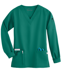Butter-Soft Core by UA™ Unisex 5-Pocket Long Sleeve Scrub Top