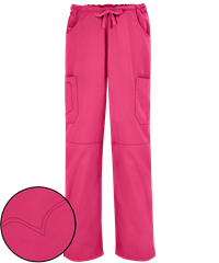 Style # UA736C: FUCHSButter-Soft Core by UA™ Women's 8-Pocket Drawstring Scrub Pants
