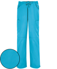 Style # UA736C: TURQUButter-Soft Core by UA™ Women's 8-Pocket Drawstring Scrub Pants