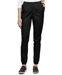 Style # UA875C: BLACKButter-Soft Core by UA™ Women's 6-Pocket Jogger Cargo Scrub Pants