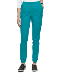 Style # UA875C: TEALButter-Soft Core by UA™ Women's 6-Pocket Jogger Cargo Scrub Pants
