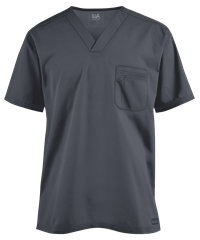 Style # UAS716C: PEWTEButter-Soft Core by UA™ Men's 1-Pocket Back Yoke Scrub Top