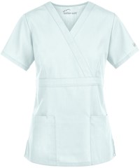 Butter-Soft Core by UA™ Women's 2-Pocket Empire Mock Wrap Scrub Top