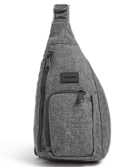 Vera Bradley ReActive Gray Heather Mini Sling Backpack