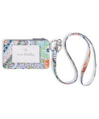 Vera Bradley ReActive Citrus Paisley Women's Zip ID Lanyard