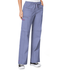 WonderWink WonderFLEX Faith Women's 6-Pocket Boot Cut TALL Scrub Pants