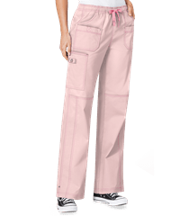 WonderWink WonderFLEX Faith Women's 4-Pocket STRETCH Cotton Rich Boot Cut Scrub Pants