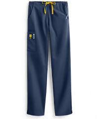 Style # W5126: NAVYWonderWink ORIGINS Women's 7-Pocket Slim Leg Cargo Nursing Scrub Pants