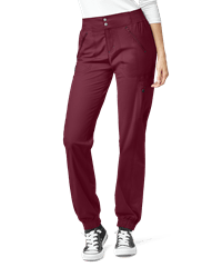 WonderWink WonderFLEX Women's 6-Pocket Utility Cargo Jogger PETITE Scrub Pants