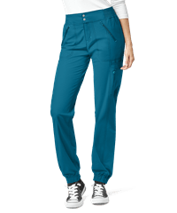 WonderWink WonderFLEX Women's 6-Pocket Utility Cargo Jogger Scrub Pants
