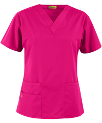 Style # W6016: HOPINWonderWink ORIGINS Bravo Women's 3-Pocket V-Neck Scrub Top
