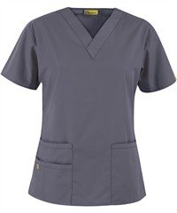 Style # W6016: PEWTEWonderWink ORIGINS Bravo Women's 3-Pocket V-Neck Scrub Top