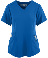 WonderWink Renew Women's 4-Pocket STRETCH V-Neck Scrub Top