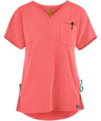 Style # W6329: COCRUWonderWink Aero Women's 3-Pocket Dolman Sleeve V-Neck Scrub Top