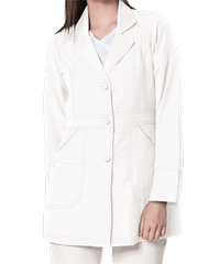 WonderWink Four-STRETCH Women's 2-Pocket Lady Fit Scrub Lab Coat