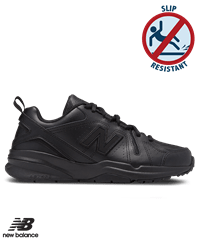 New Balance Black/Black 608v5 Women's Athletic Nursing Shoes