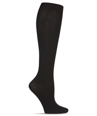 Style # YTSSOCK1: BLACKCherokee YTSSOCK1 Women's  8-12 mmHg Light Compression Socks
