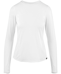Zavate Ava Therese Women's Long Sleeves Brushed Knit STRETCH Scrub Tee