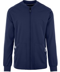 Zavate Men's 3-Pocket STRETCH Warm-Up Scrub Jacket