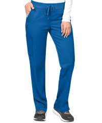 Style # Z3018: ROYALZavate Ava Therese Women's 5-Pocket Convertible Cargo Yoga STRETCH Scrub Pant