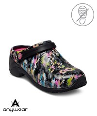 Cherokee Anywear Zone Floral Fireworks Women's Slip Resistant Nursing Shoes