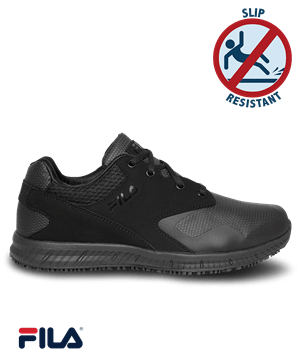 FILA Memory Layers Black/Black Men's Athletic Nursing Shoes