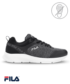 Fila Memory Speedchaser 3 Black Heather Women's Athletic Nursing Shoes
