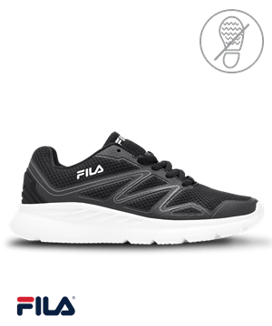 Fila Memory Panorama 9 Black Women's Athletic Nursing Shoes