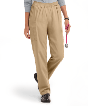 UA Best Buy Scrubs Women's 3-Pocket Elastic Waist Tapered Pants