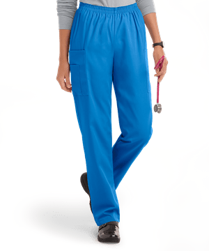 UA Best Buy Scrubs Women's 3-Pocket TALL Elastic Waist Tapered Pants