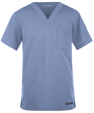 UA Advantage STRETCH Men's 2-Pocket V-Neck Scrub Top