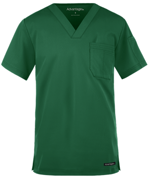 UA Advantage STRETCH Men's 2-Pocket V-Neck Scrub Top