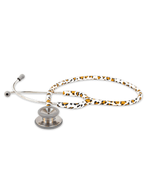 ADC Adscope 603 Clinician Leopard Stainless Steel Stethoscope 