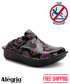 Alegria Frida Classic Women's Slip Resistant Nursing Clogs