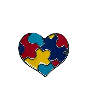 C&C Sweden Autism Heart Nursing Clog Charm