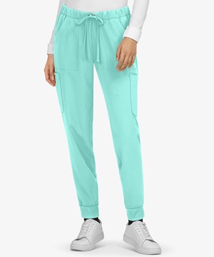 Betsey Johnson Aster Women's 6-Pocket Cargo Jogger Scrub Pants