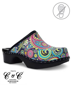 C&C Sweden Bombay Women's Backless Nursing Clogs