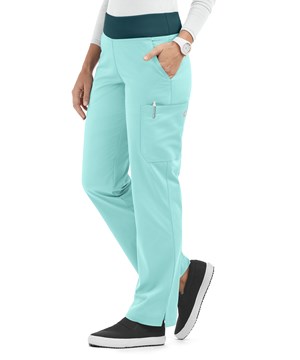 UA Butter-Soft STRETCH Women's 4-Pocket TALL Knit Waistband Yoga Scrub Pants