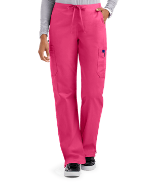 UA Butter-Soft STRETCH Women's 9-Pocket TALL Drawstring w/ Back Elastic Scrub Pants
