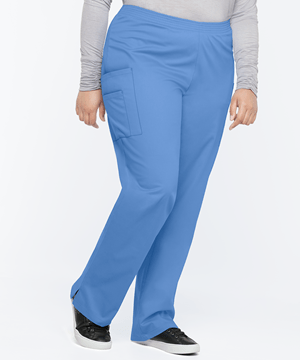 UA Butter-Soft STRETCH Women's 3-Pocket PETITE Plus Size Pull On Scrub Pants