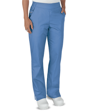 UA Butter-Soft STRETCH Women's 3-Pocket TALL Flat Front w/ Back Elastic Scrub Pants