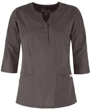 UA Butter-Soft STRETCH Women's 2-Pocket Round Neckline Scrub Top