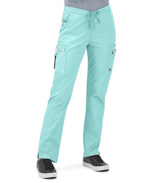 UA Butter-Soft STRETCH Women's 11-Pocket PETITE Drawstring Scrub Pants