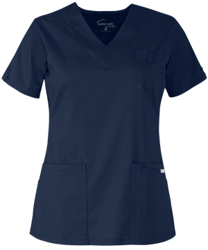 UA Butter-Soft STRETCH Women's 5-Pocket V-Neck Scrub Top