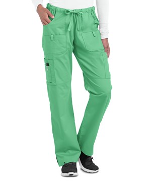 UA Butter-Soft STRETCH Women's 8-Pocket PETITE Drawstring Scrub Pants