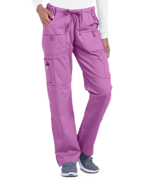 UA Butter-Soft STRETCH Women's 8-Pocket TALL Drawstring Scrub Pants