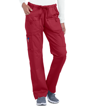 UA Butter-Soft STRETCH Women's 8-Pocket TALL Drawstring Scrub Pants