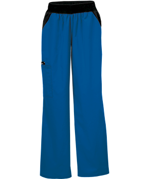 Cherokee Flexibles Women's 4-Pocket Cargo PETITE Scrub Pants