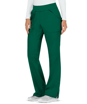 Cherokee Workwear Revolution Women's 4-Pocket STRETCH Pull-On Cargo Scrub Pants